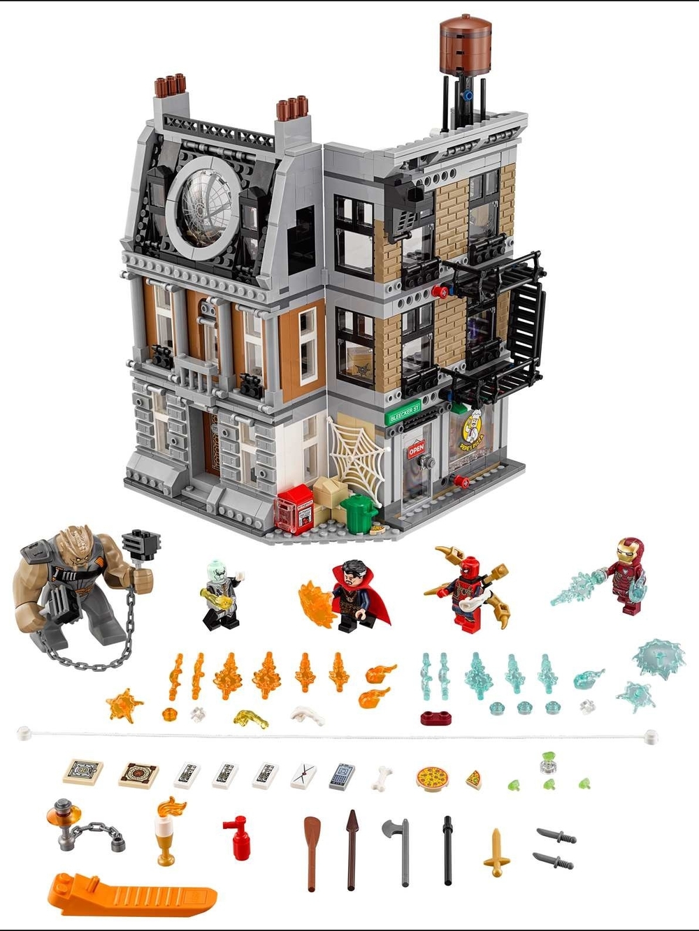 GENERIC Marvel Super Heroes Sanctum Sanctorum Showdown 76108 1004 pcs | No Box